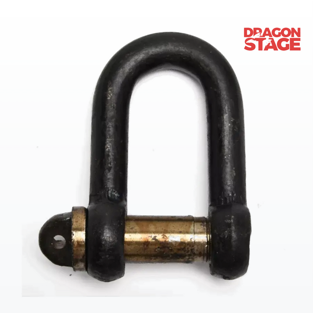 Grillete de acero inoxidable galvanizado en forma de U de alta resistencia M8-M65 Grillete de elevación terrestre de alta resistencia