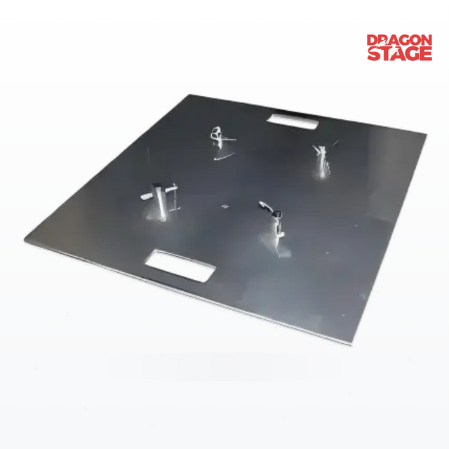 Base de armadura de acero para sistemas de soporte de armadura de iluminación y escenarios 1×1m para estándar 