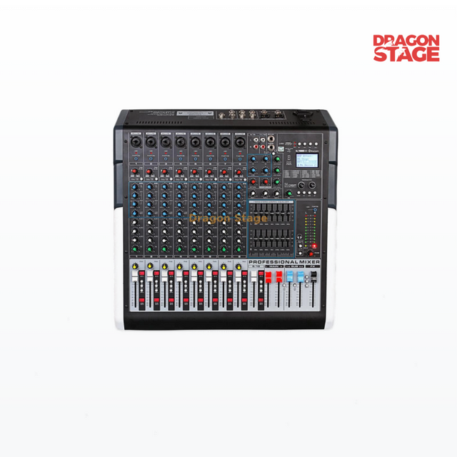 Mezclador de audio profesional con efectos DSP para DJ, bandas y pequeños eventos