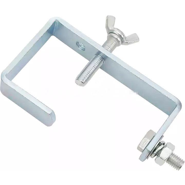 Gancho para colgar de armadura de escenario de tubo cuadrado galvanizado de acero5.jpg