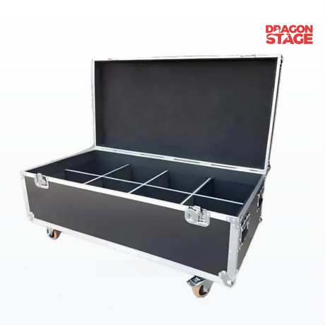 Caja de vuelo de aluminio Par Light 64/56 para transporte de equipos de iluminación de escenario