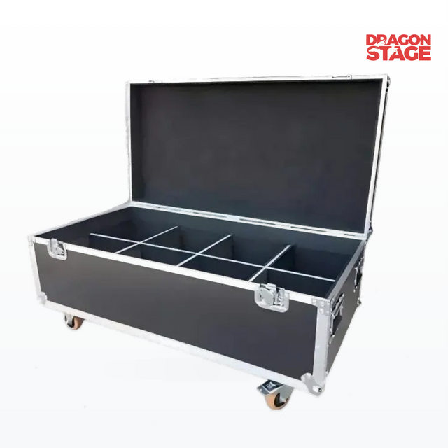 Caja de vuelo de aluminio Par Light 64/56 para transporte de equipos de iluminación de escenario