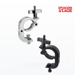 Abrazadera de viga de aluminio Mighty Handcuff, acoplador rápido de armadura certificado TUV CE para fijación de luminarias de armadura de techo de concierto