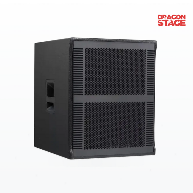 Subwoofer de entretenimiento individual de 18 pulgadas para aplicaciones de eventos y conciertos