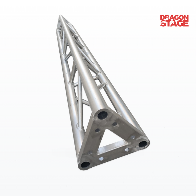 Armazón de perno triangular de aluminio de 300 mm para iluminación de escenarios y configuración de eventos: longitud personalizada de 0,5 a 2,5 m