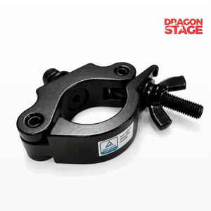 Abrazadera estrecha de aluminio 6061 para iluminación de conciertos, equipos de teatro e instalaciones de eventos