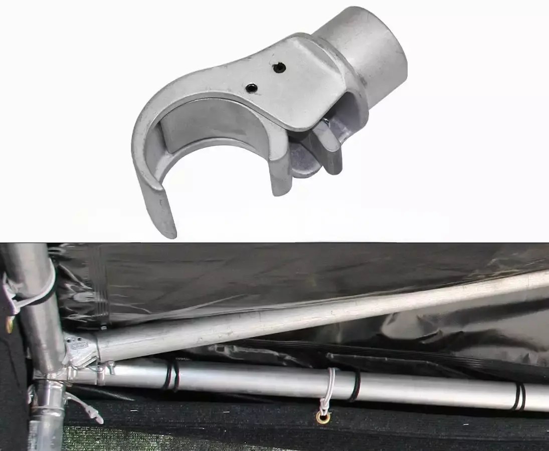 Abrazadera de garra de aluminio para armaz&oacute;n de 50 mm3.webp