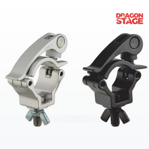 JR Clamp QR F24 Superligero Slimline Pro Truss Acoplador giratorio ajustable Abrazadera ligera de alta resistencia para ajuste del ángulo de luminaria de truss