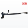 Martillo de armazón PinClaw Pin Remover herramienta de armazón de escenario de aluminio negro y plateado para sistemas de armazón Global F34