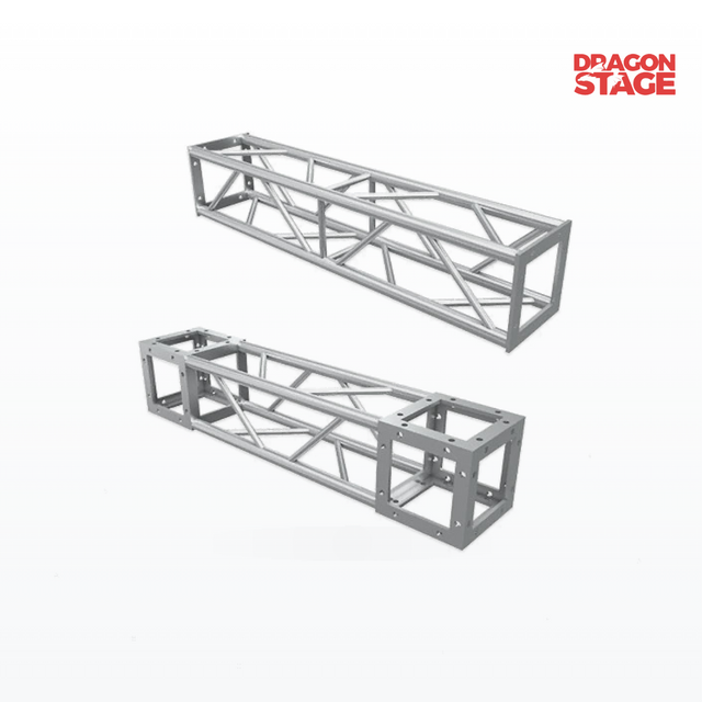Segmento de extensión de armadura con pernos de aluminio de 8x8 pulgadas: 0,5 a 2,5 m y longitud personalizada