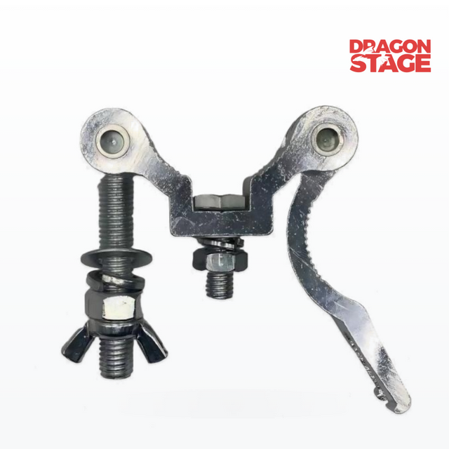 Abrazadera de iluminación Eagle Claw de aluminio para DJ Truss, iluminación de escenario y configuraciones de eventos