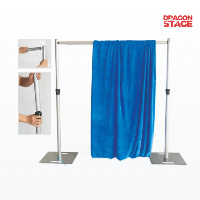 Kit de accesorios para tuberías y cortinas, tela de terciopelo italiano de doble pliegue verde bosque para decoración de particiones de fondo