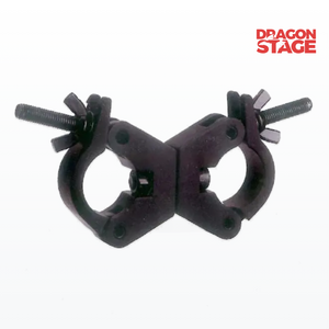 Acoplador paralelo, pequeña armadura giratoria, abrazaderas dobles para montaje de accesorios de iluminación de escenario Totem DJ