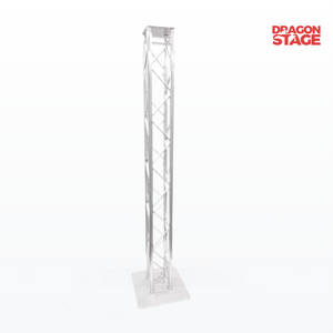 Totem Tótem de armadura de 290 mm 9,84 pies (3 m) con placa superior de 400 x 400 mm y placa base de 500 x 500 mm para decoración de fiestas