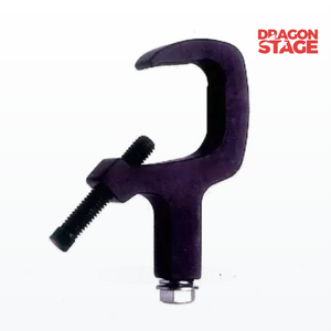 Abrazadera en C de aluminio Mega-Clamp, abrazadera de luz teatral negra para accesorio de armazón de luz de escenario de estudio