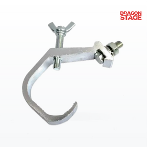 Kit de gancho de abrazadera para lámpara de escenario de alta resistencia, de aluminio fundido antideslizante, para instalación de luminarias montadas en armazón