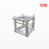 Conector de cubo de armadura de esquina de 6 vías con espita de aluminio, 300x300mm/289x289mm para marco de cabina