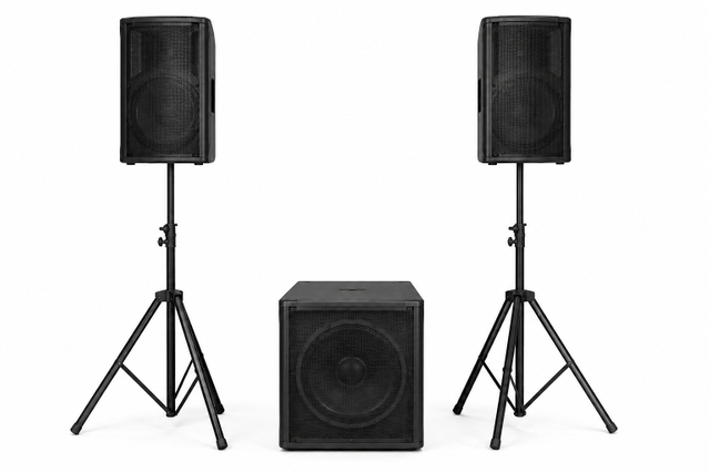 PA y altavoces