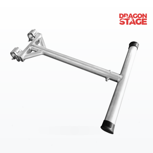 Soporte de brazo de soporte de armadura ajustable para luces de escenario para montaje de extensión de luminaria de armadura de escenario