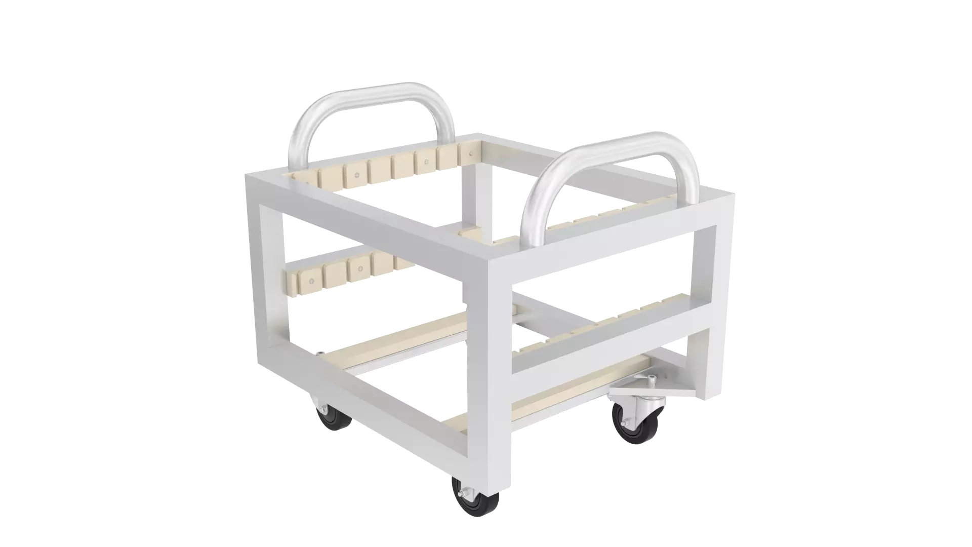 Plataforma rodante de placa base de armadura de acero de 600 &times; 600 mm2.webp