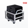 Plataforma rodante, almacenes y transportes con placa base de armadura de acero de 600 × 600 mm para el manejo del sitio del sistema de armadura