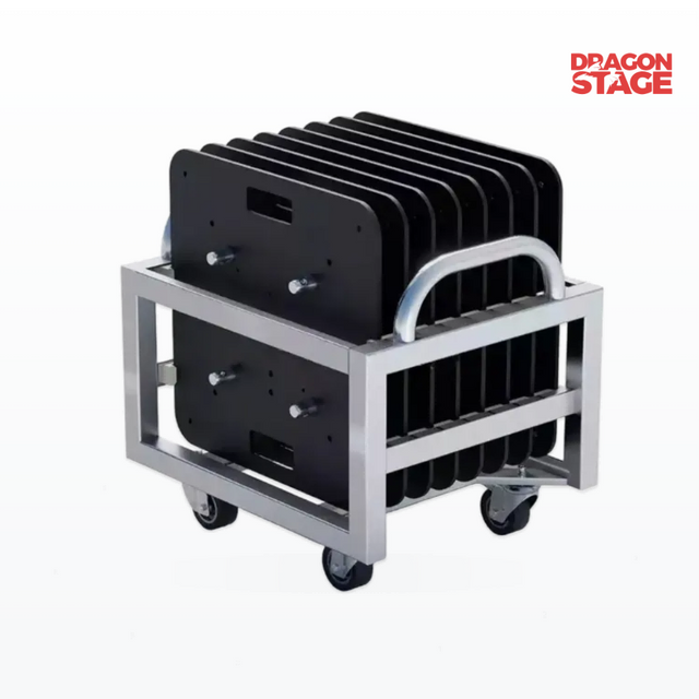 Plataforma rodante, almacenes y transportes con placa base de armadura de acero de 600 × 600 mm para el manejo del sitio del sistema de armadura