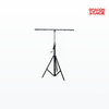 Soporte de iluminación con manivela para DJ de 3 m con barra en T