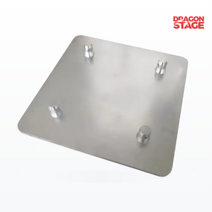 Placa base de aluminio con espiga de aluminio con asas 300 mm 400 mm 500 mm 600 mm 800 mm para sistema de producción de eventos