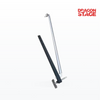 Columna de soporte de pilar estabilizador de base larga y corta de torre de armadura de aluminio