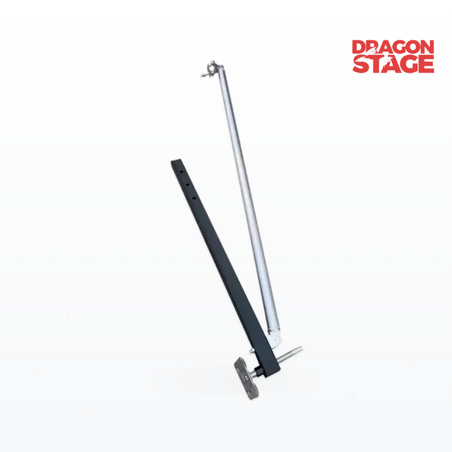 Columna de soporte de pilar estabilizador de base larga y corta de torre de armadura de aluminio