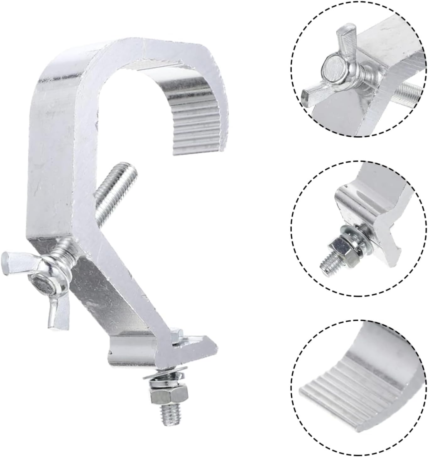 Kit de gancho de abrazadera para l&aacute;mpara de escenario de alta resistencia de aluminio fundido antideslizante4.jpg