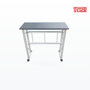 Mesa plegable de instalación rápida móvil de aluminio, equipo de DJ, braguero, plegable para fiesta en el jardín
