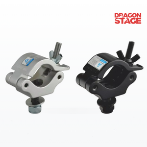 Abrazadera JR H de perfil bajo, accesorios de abrazadera de armazón de tubo grande estándar para colgar luces de escenario grande