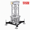 Torre de armadura de aluminio con soporte completo 289 mm Sistema de torre de elevación completo de 389 mm Juego de aparejos