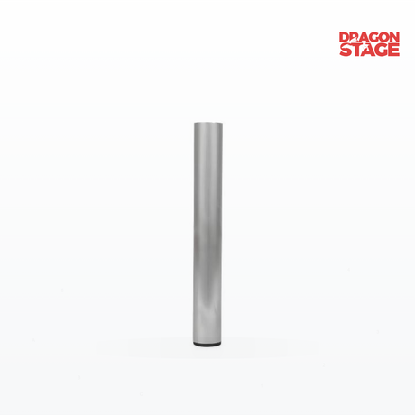 Patas de escenario de aluminio de altura fija Ø50x3mm con tapas de plástico duro para escenario rápido